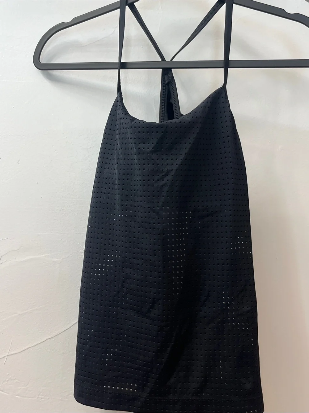 Nike- Essential Black Tankini Swim Top- New